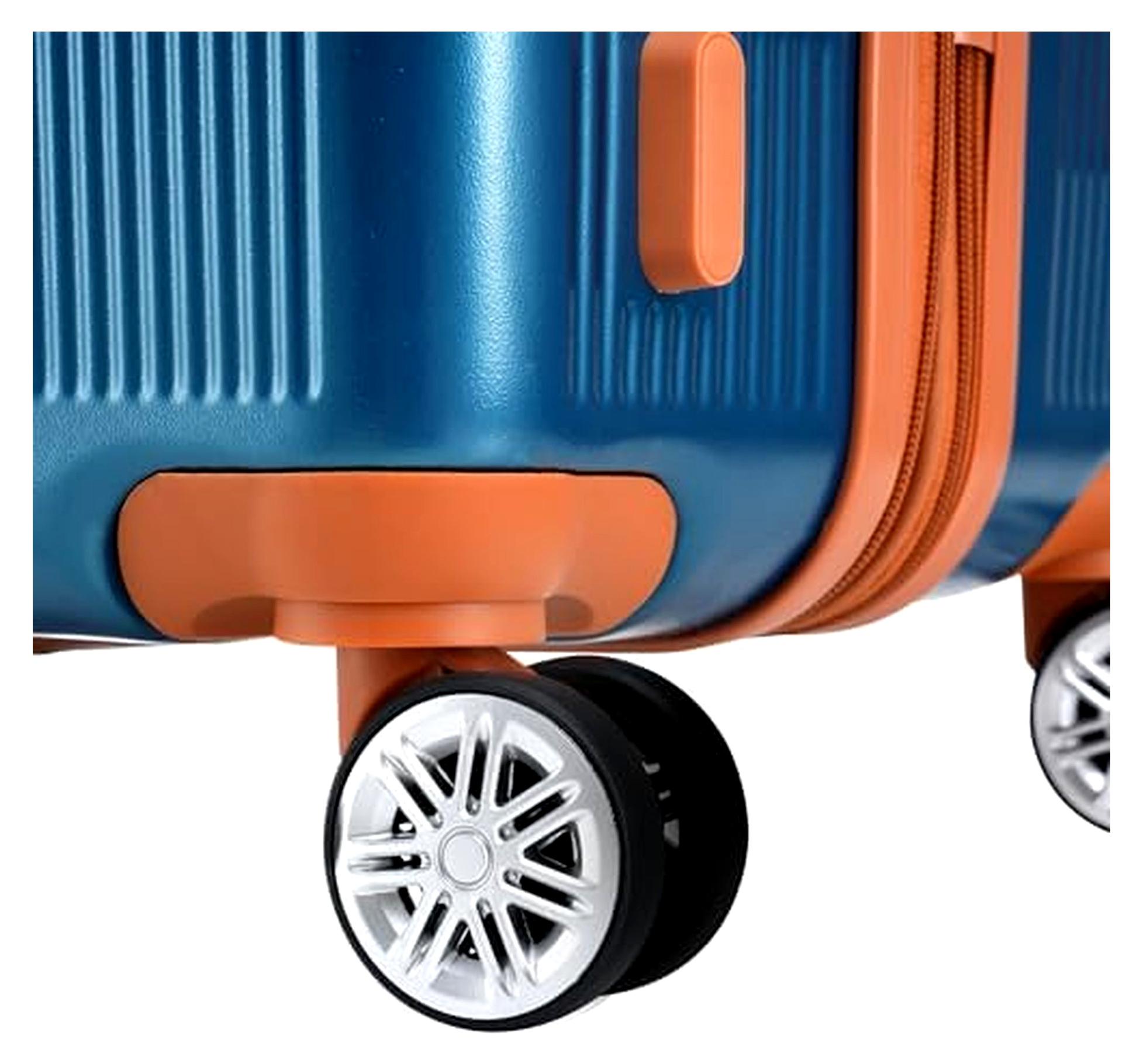 Leichtes Handgepäck mit Spinner-Rollen, Hartschale, erweiterbar und TSA-Schloss, Koffer für Reisen