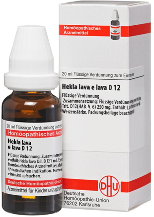 DHU Hekla lava e lava D12 Dilution 20ml
