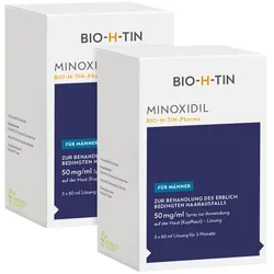 Minoxidil BIO-H-TIN Pharma 50 mg-ml 2X180 ml