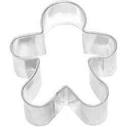 RBV BIRKMANN Birkmann Ausstechform Gingerman Klein, Ausstecher, Plätzchenform, Keks, Plätzchen, Weißblech, 6 cm, 122413