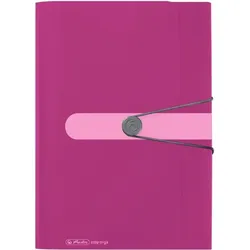 Fächermappe PP 12 Fächer Beere