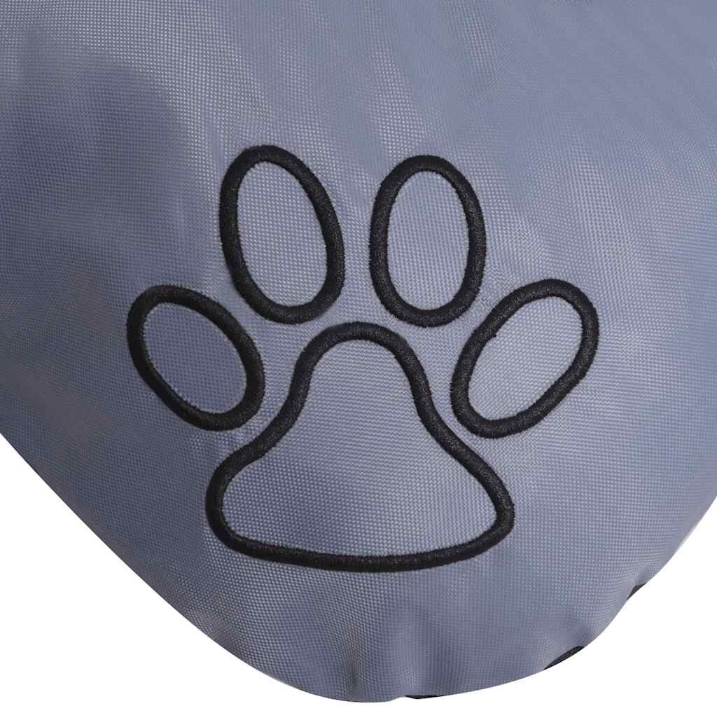 vidaXL Matelas pour chiens Taille L Gris