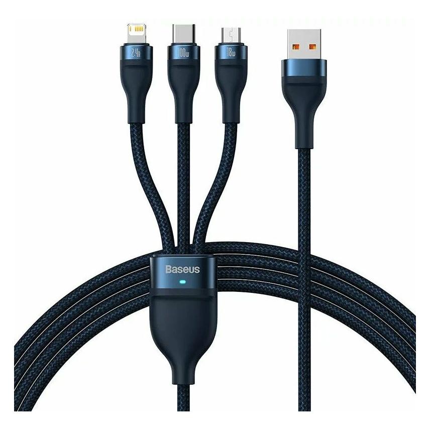 Baseus Flash Serie II (1.20 m, USB 2.0, 100 W) (CASS030003)
