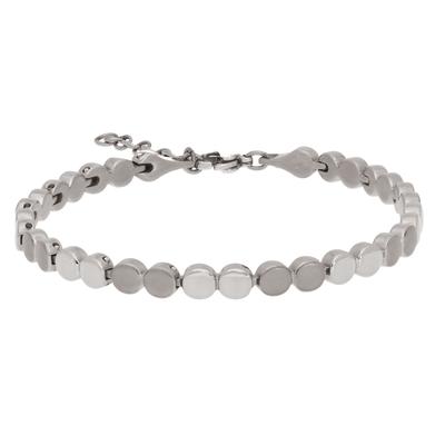 Armband TITANIA "Titanarmband", grau (titanfarben), Armbänder, Damen, Titan, Armband