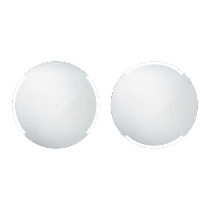 Neuveden Ronde LED-spiegel voor de badkamer met verlichting, Ø 60 cm
