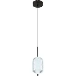 Globo, Pendelleuchte, Hängeleuchte Metall Schwarz Matt, 1xled (1400 lm)