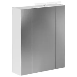 Spiegelschrank Linus mit LED ca. 60x71x19 cm Weiß