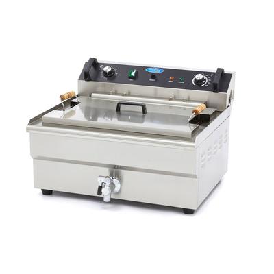 Maxima Backwaren Elektro Fritteuse 1 x 30L mit Hahn