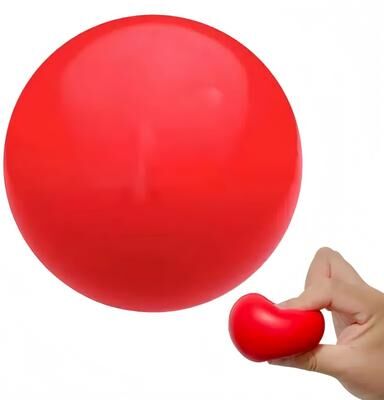 Multisell Products Hub Reusable Stress Relief Squeeze Ball, High Density Foam Hand Exercise, Grip Strength Trainer 50mm