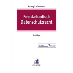 Beck C.H., Formular, Formularhandbuch Datenschutzrecht