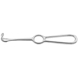 Kocher Wundhaken, 19 cm, 21 x 14 mm