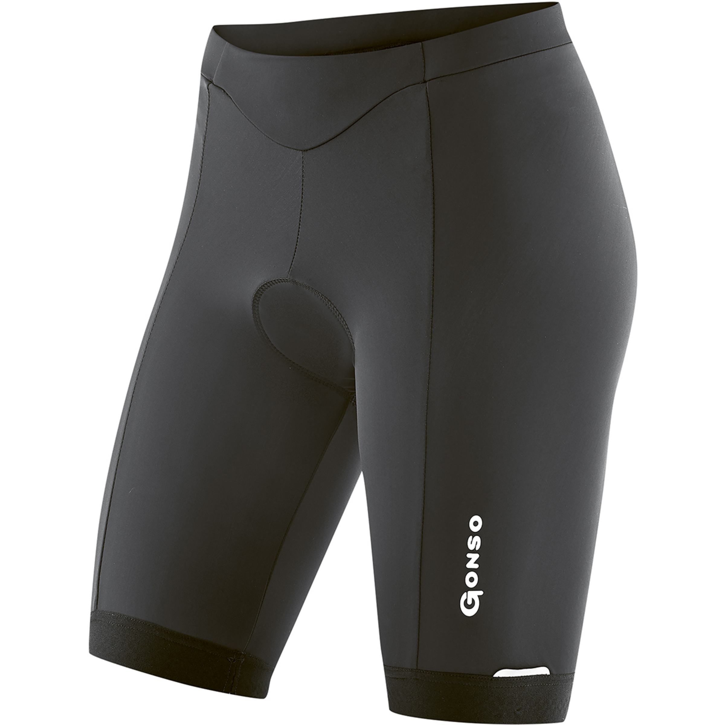 Gonso Fortuna Radhose kurz Damen Fahrradhose schwarz Größe M Rennrad | Gravel Widerstandsfähig