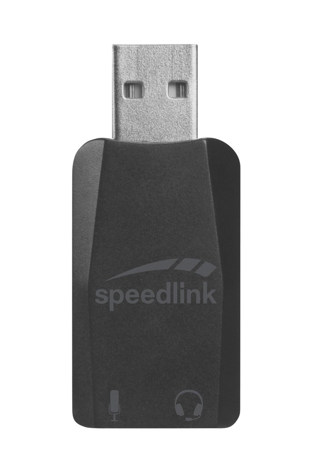 Speedlink VIGO USB Soundkarte, schwarz SL-8850-BK-01