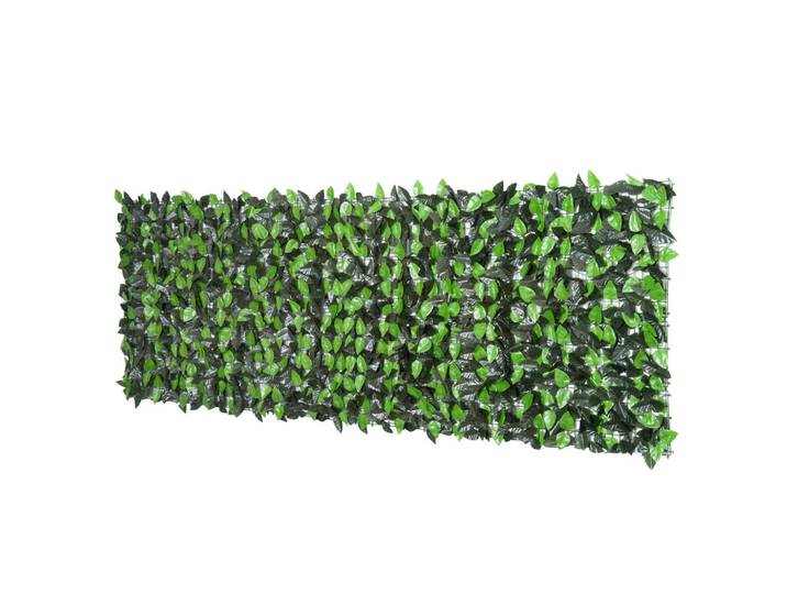 ComfortXL Kunsthecke De-13744 3x1 m mit UV-Schutz Grün, Kunststoff, 100x300 cm, Dekoration, Gartendeko