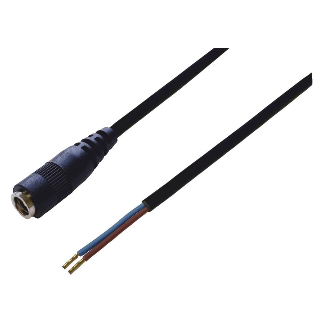 BKL Electronic 075912-750 DC-Steckverbinder DC-Kupplung - Aderendhülsen 2.1 m (075912-750)