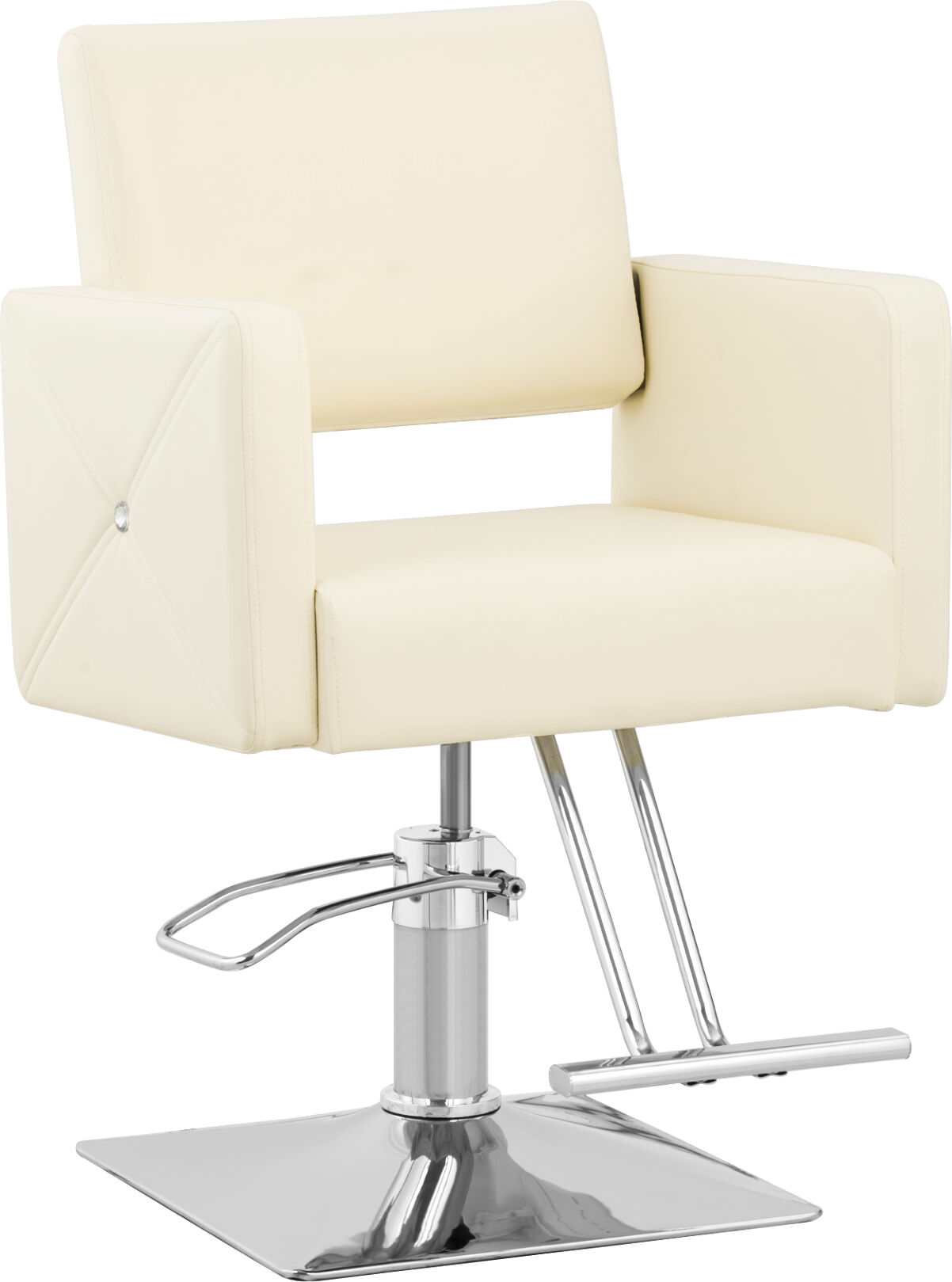 physa Carlisle Salon Chair with Footrest - seat height 49 - 63 cm - 150 kg - Beige PHYSA CARLISLE CREAM
