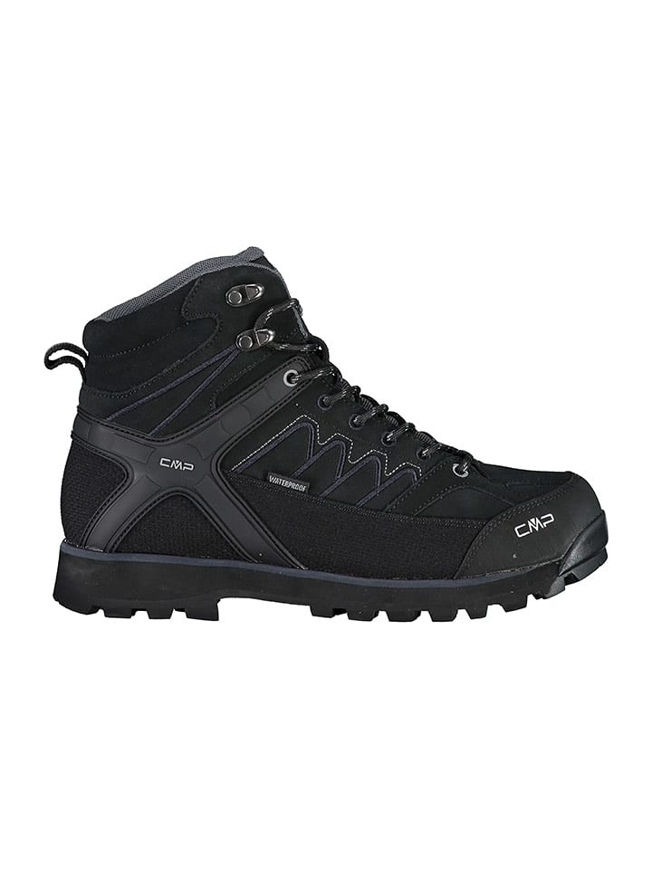 cmp Leder-Trekkingschuhe "Moon" in Schwarz - 44
