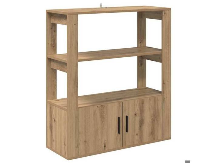 Soldes août 2026 Buffet Bas 1 PC - grand stockage - Buffet Bahut/commode - chêne artisanal 30x80x90cm Bois d'ingénierie 91361