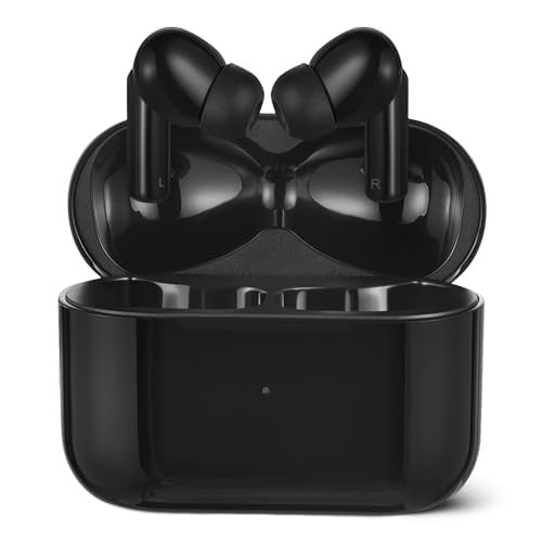 Amazon Basics Draadloze Bluetooth 5.4 In-ear Oordopjes met Microfoon, IPX4-waterdicht, Zwart