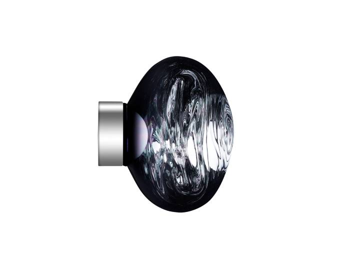 Tom Dixon - Plafonnier Melt - Gris - Polycarbonate - Designer Tom Dixon
