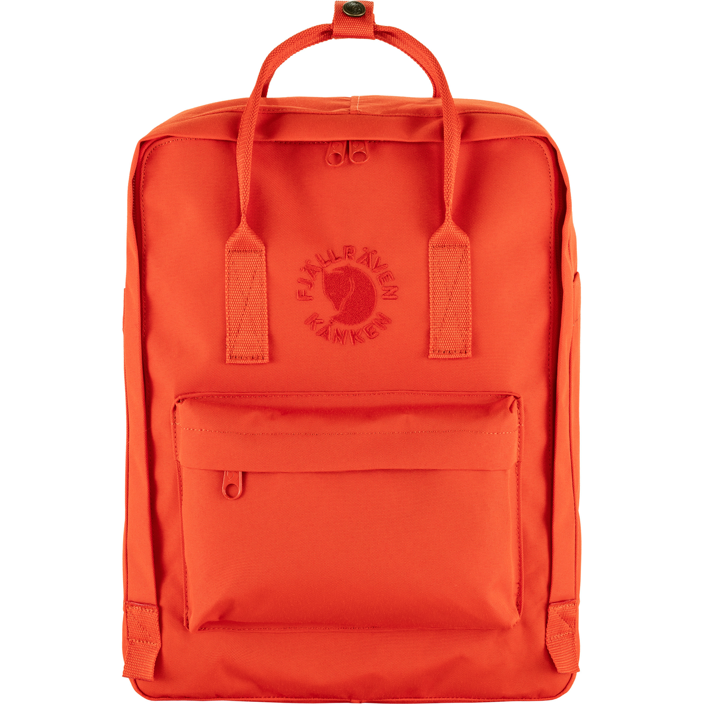 Fjällräven Re-Kånken Daypacks flame orange Größe 16L Lifestyle