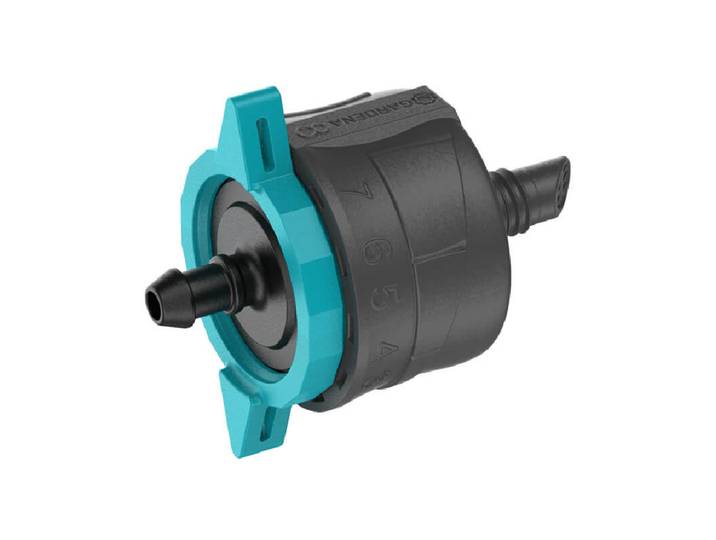 Gardena Micro-Drip-System Regulierbarer Endtropfer, druckkompensierend