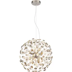 LED-Deckenleuchte Cheyenne Klar/Chromfarben max. 3,5 Watt Deckenlampe