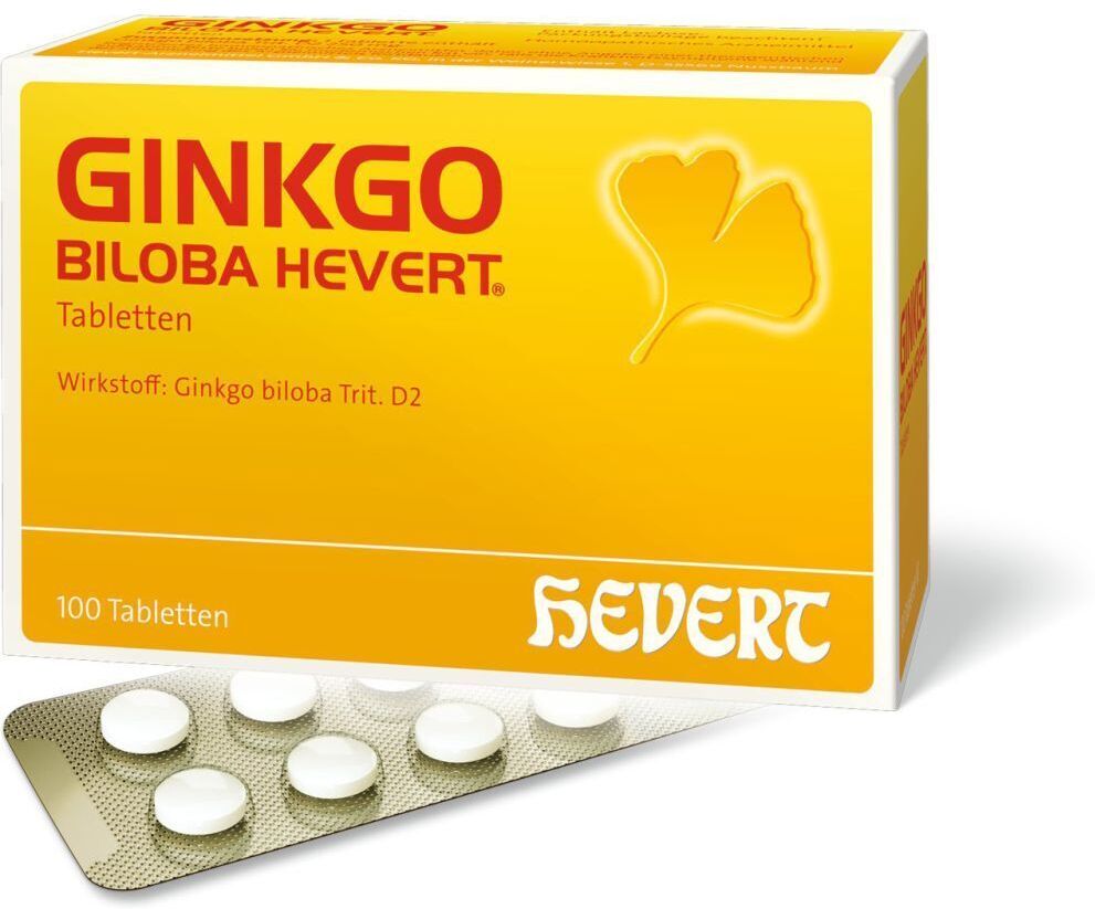 Ginkgo Biloba Hevert Tabletten 100 St