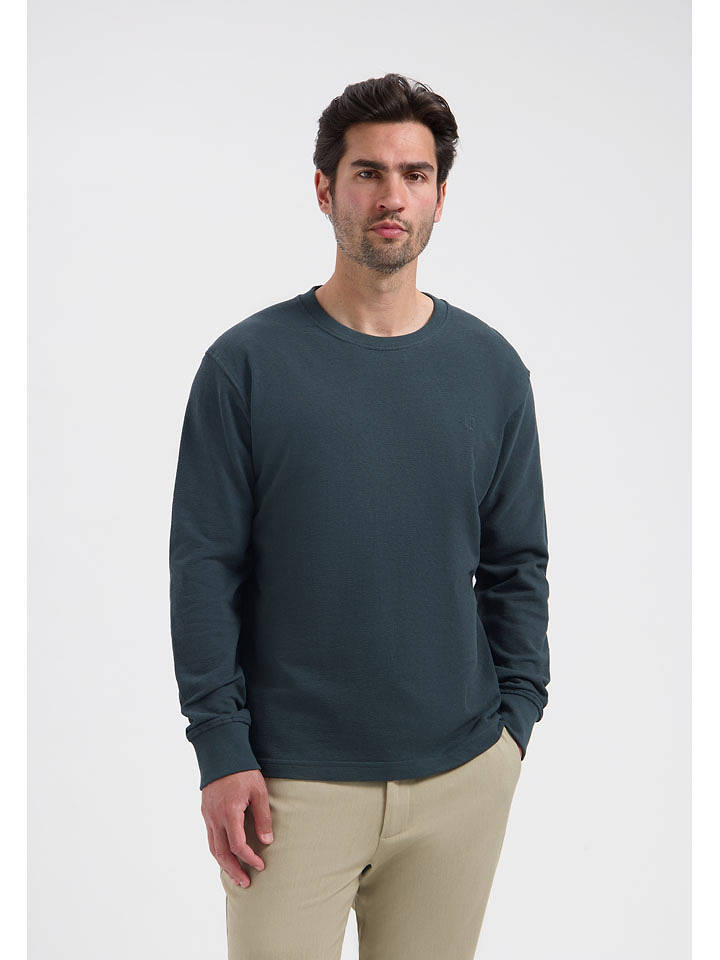 DSTREZZED Pullover in Petrol - L