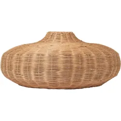 Disc Lampenschirm für Pendelleuchte, 49,5 cm, rattan