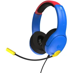 PDP Airlite (Kabelgebunden), Gaming Headset, Blau, Rot