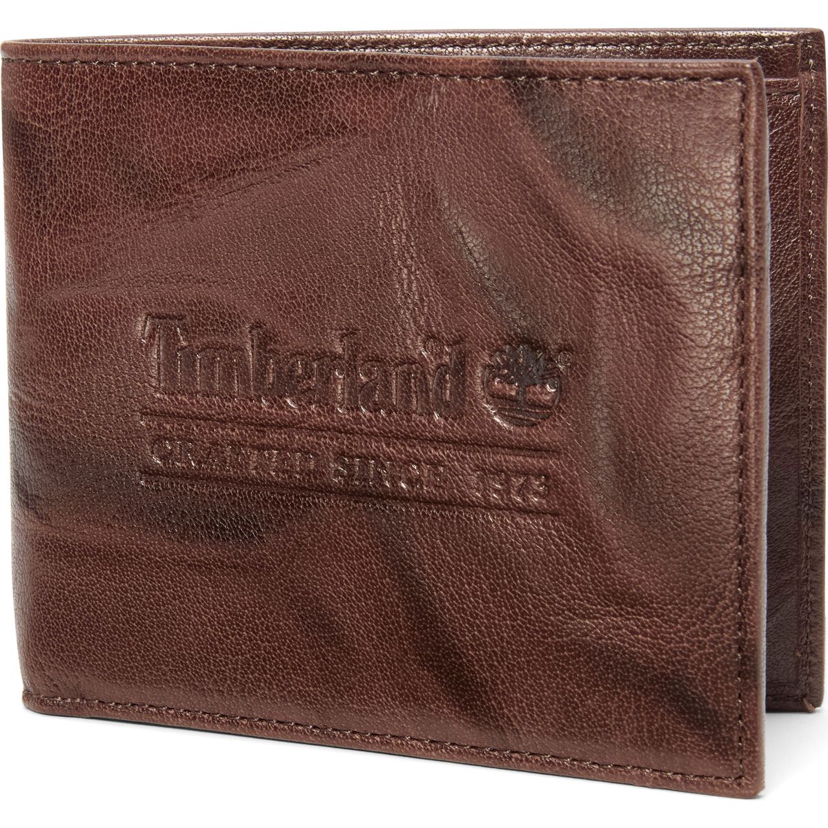 Timberland Mens Washed Leather Billfold Wallet chicory coffee OS TB0A5RZWAJD1-OS