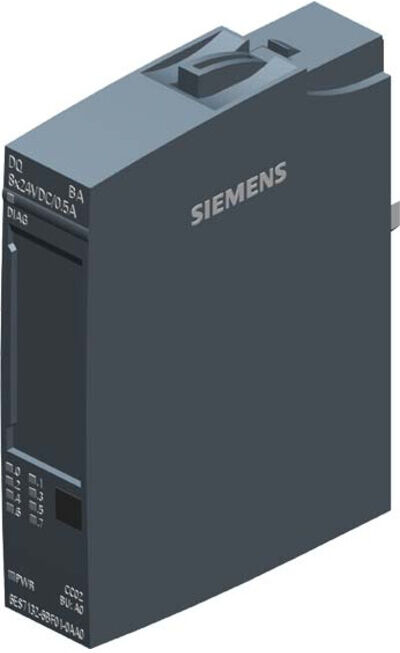 Siemens Module de sortie numérique Dig.Industr. DQ 8x24VDC/0,5A ST 6ES7132-6BF01-0AA0 (6ES71326BF010AA0)