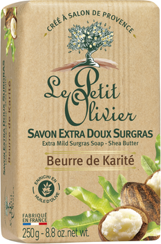 Le Petit Olivier Sabonete Suave Com Manteiga de Karité 250 gr