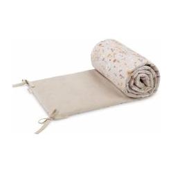 Sensillo Bettschutz "Velvet Bloom" in Beige (69984502)