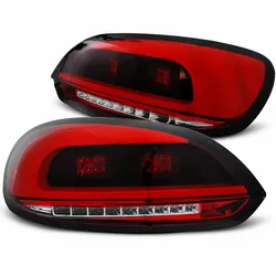LED-Rückleuchten passend für VW Scirocco III 2008–04/2014 | Rot/Smoke