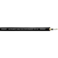 Cordial CIK 122 BLACK 100 Instrumentenkabel 1 x 0.22 mm² + 1 x 0.22 mm² Schwarz Meterware