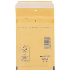 100x AROFOL CLASSIC Luftpolstertasche  1/A-11 100x165mm braun