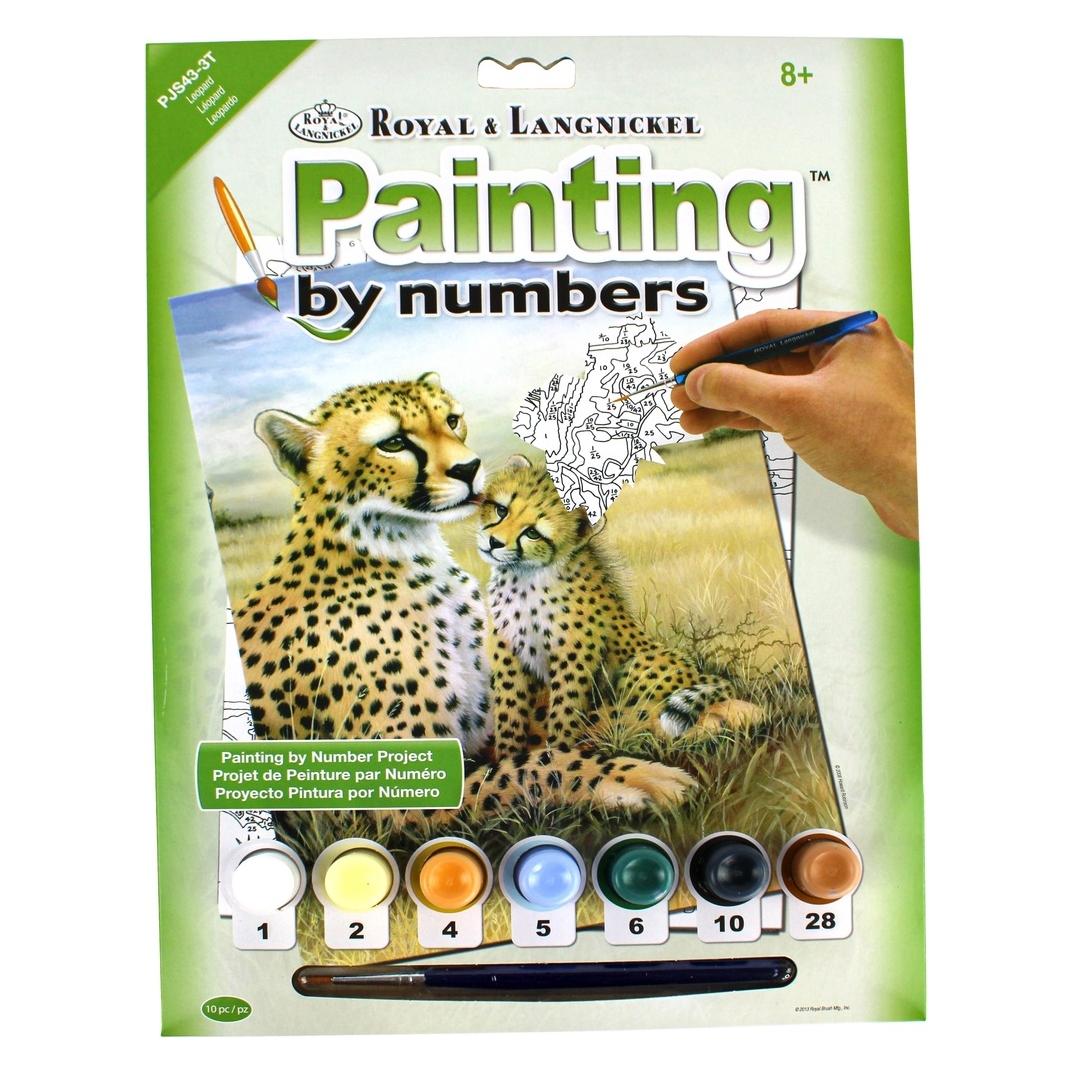 Pracht Malen nach Zahlen Junior Leopard (70719204)