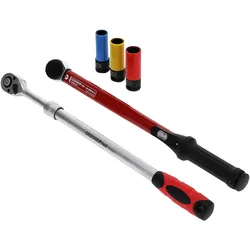 Gedore Red, Drehmomentschlüssel, Radwechsel-Sortiment (1/2", 40 - 200 Nm)