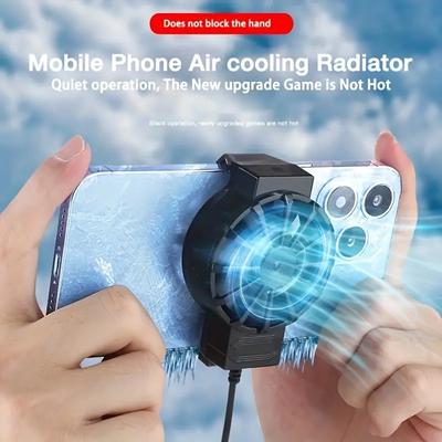 Portable Phone Cooler Fan For Gaming And Fast Smartphone Temperature Control Portable Phone Cooler Fan For Gaming And Fast Smartphone Temperature Control
