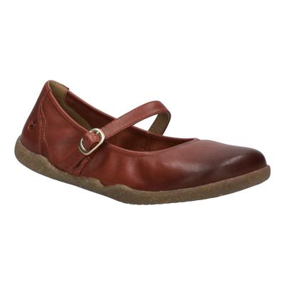 Ballerina JOSEF SEIBEL "Cassandra 10, hibiscus", Damen, Gr. 39, braun (hibiscus), Obermaterial: 100% Rindsleder Leather cow., Schuhe Ballerina