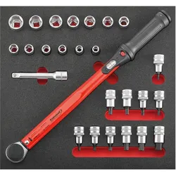 FORMAT Modul 1/3 Drehmoment 1/2" 26-teilig