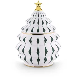Alessi Delight Keksdose aus Porzellan grün