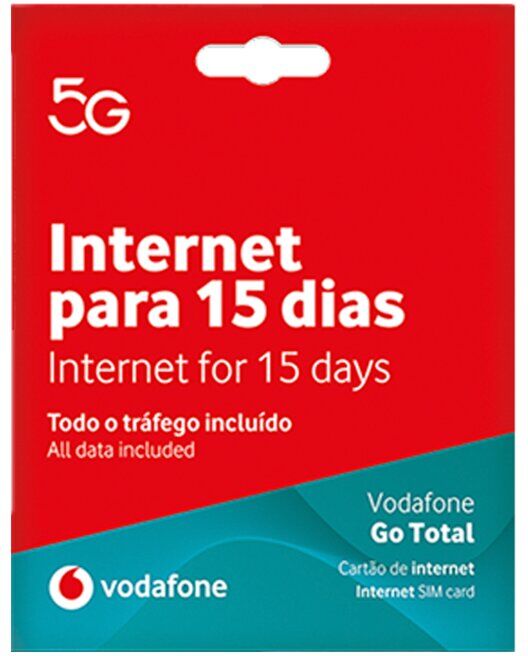 CARTÃO VODAFONE INTERNET GO TT15D