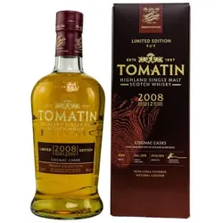 Tomatin 2008/2021 Cognac Edition Single Malt Scotch Whisky 12 Jahre 46% Vol. 700ml
