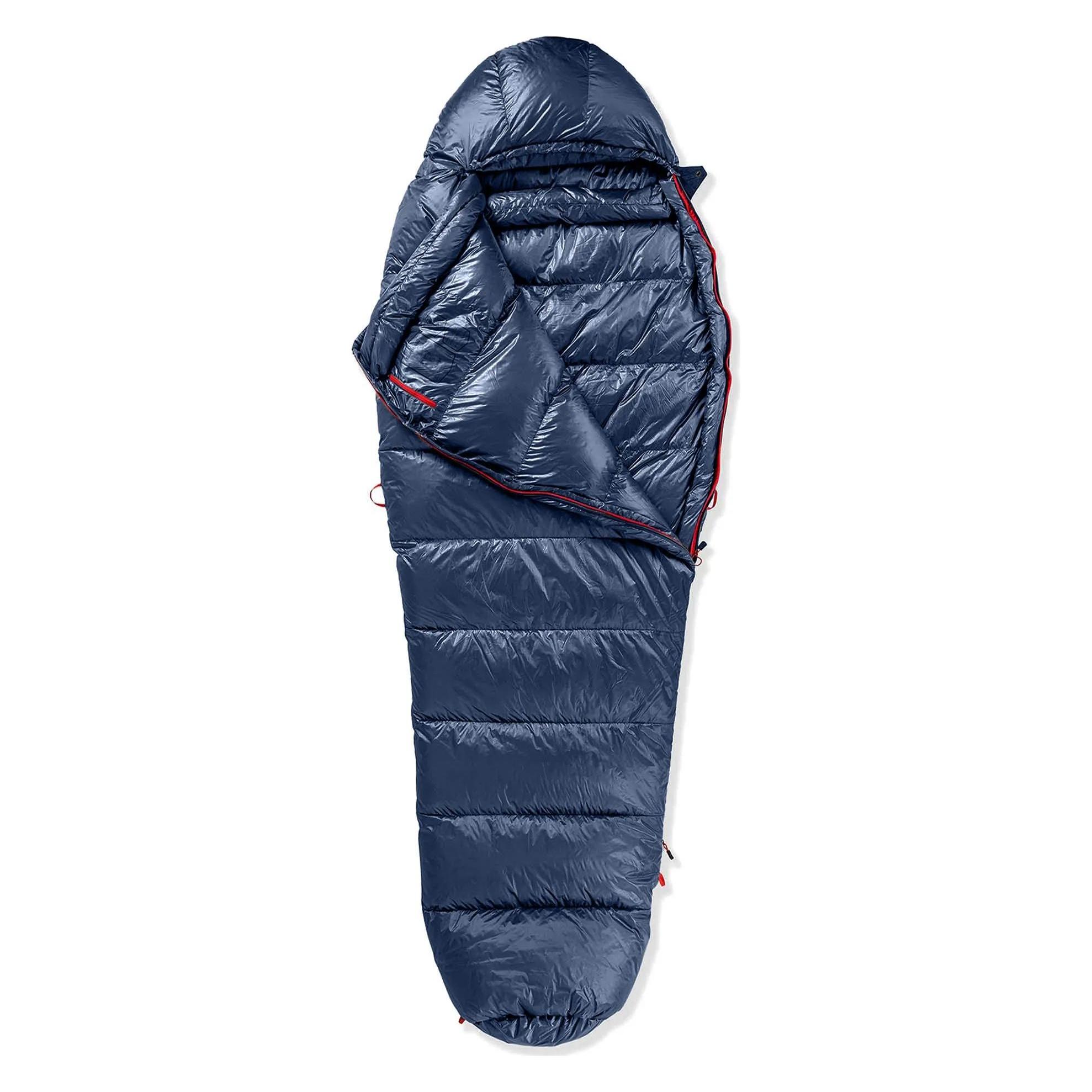 Śpiwór puchowy Małachowski Tourist 450 XL LZ (189-200 cm) - navy (189 cm) (614332)
