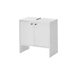 Waschbeckenunterschrank   ¦ weiß ¦ Maße (cm): B: 60 H: 60 T: 35.0