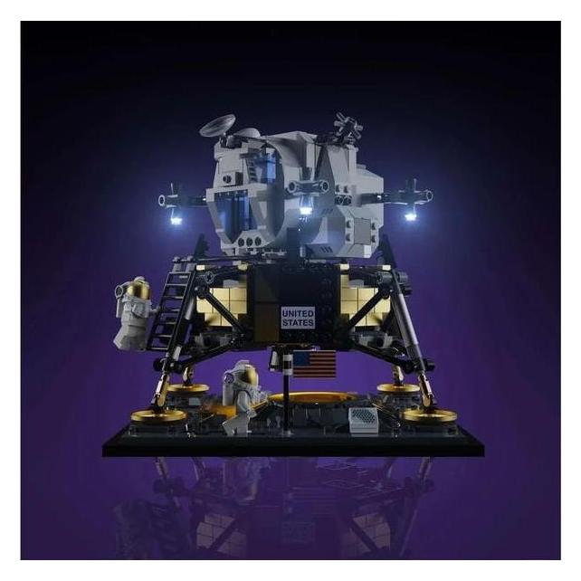 Light my bricks LMB 2.0 LED Licht Set für LEGO 10266 NASA Apollo 11 Mondlandefähre (10266)
