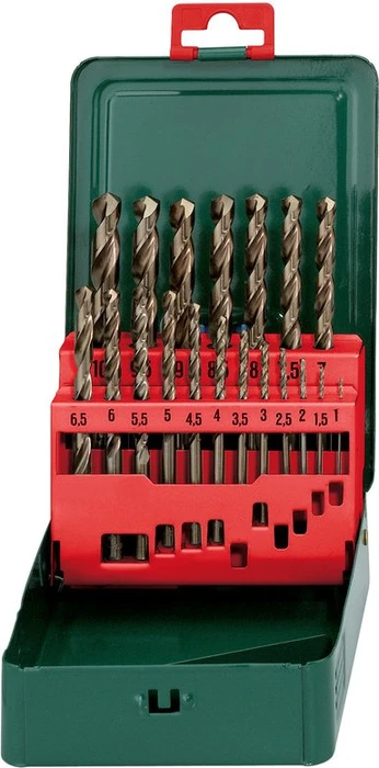 metabo HSS-CO Bohrerkassette-SP, 19 teilig
